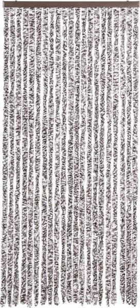 vidaXL Insektenschutz-Vorhang Braun und Beige 90x220 cm Chenille 284277 Bild 3
