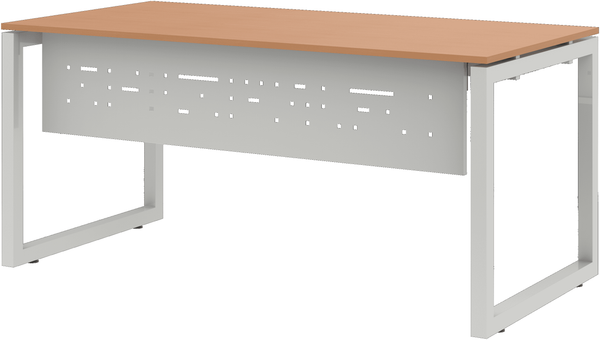Cito Fußraumblende für Schreibtisch B 2000 mm, Farbe verkehrsweiß Bild 2