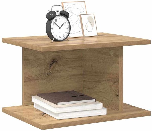 vidaXL Nachttisch 2 pcs Artisan-Eiche 40 x 30 x 25 cm Holzwerkstoff 891183 Bild 3