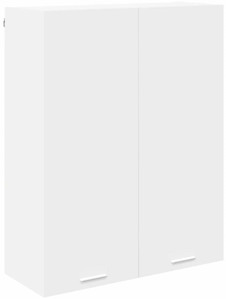 vidaXL Hängeschrank mit Speicher Weiß 80 x 31 x 100 cm Holzwerkstoff 884362