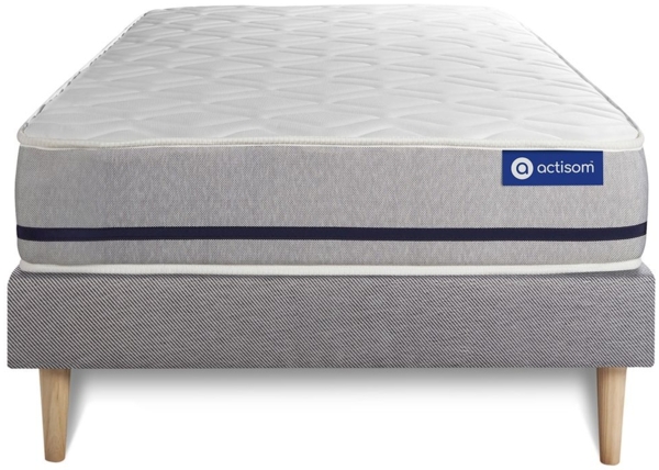 Actiflex soft matratze 80x200cm + Bettgestell mit lattenrost - Dicke : 20cm - Taschenfederkern- H3
