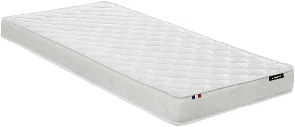 Vente-unique - MACHUPIO Bett Stoff Puderrosa - B 207 cm x H 106 cm x L 98 cm Bild 5