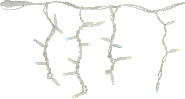 SHOWTEC LED-Glas-Eiszapfen-Licht WW Weiß – 200 LEDs – 5 m Bild 1