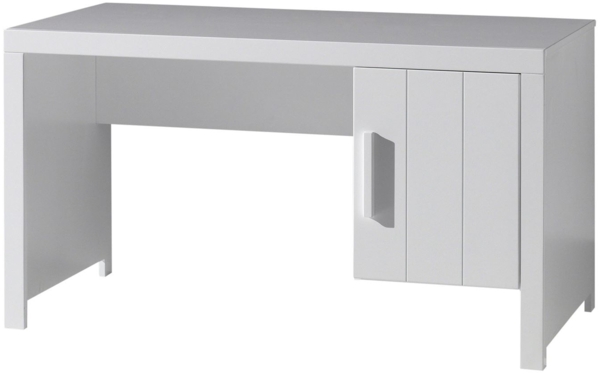 Schreibtisch Karalynn 137x72x76 Computertisch MDF Weiß