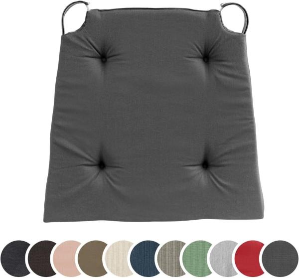 sleepling Stuhlkissen Sitzkissen, für Indoor und Outdoor, mit Klettverschluss, langlebig und abriebfest
