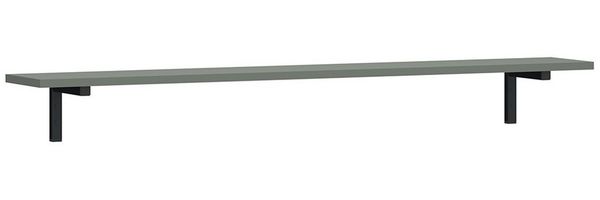 Lomadox Wandregal PARMA-129, in grün-grau, 1 Ablageboden, ca. 120 cm breit