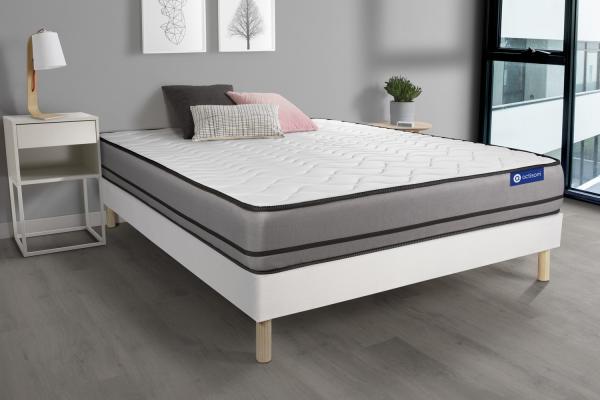Actimemo night Matratze 160x200 cm + Bettgestell mit Lattenrost, Härtegrad 5, Memory-Schaum, Höhe : 20 cm Bild 2
