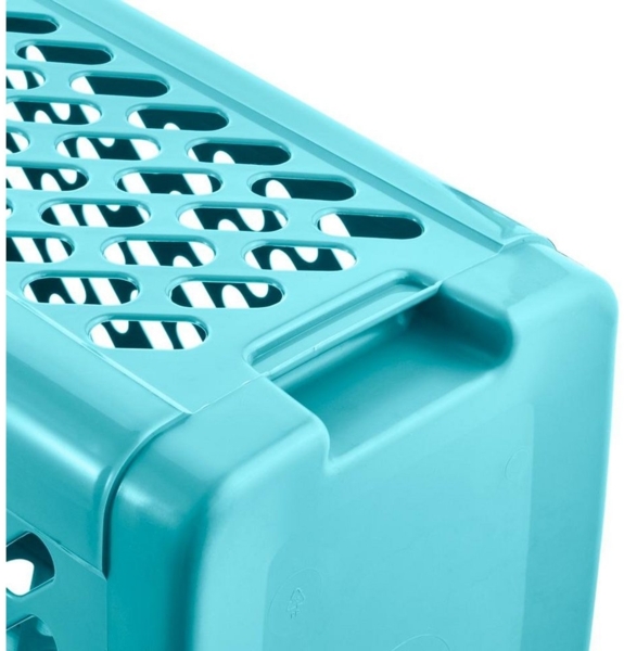 keeeper Wäschebox piet (1 St), 60 L, mit aufklappbarem Deckel, luftdurchlässig Bild 3