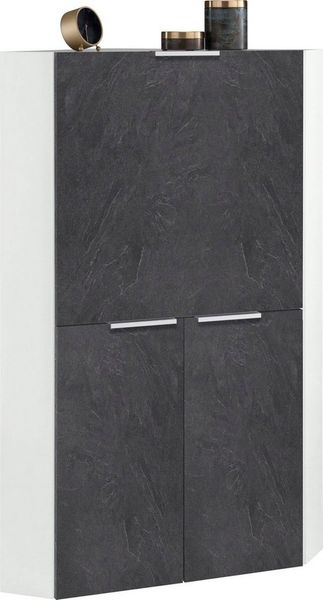 Home affaire Sekretär Dalia, Sekretär, Eckschreibtisch mit Stauraum, Breite 90 cm, Made in Italy
