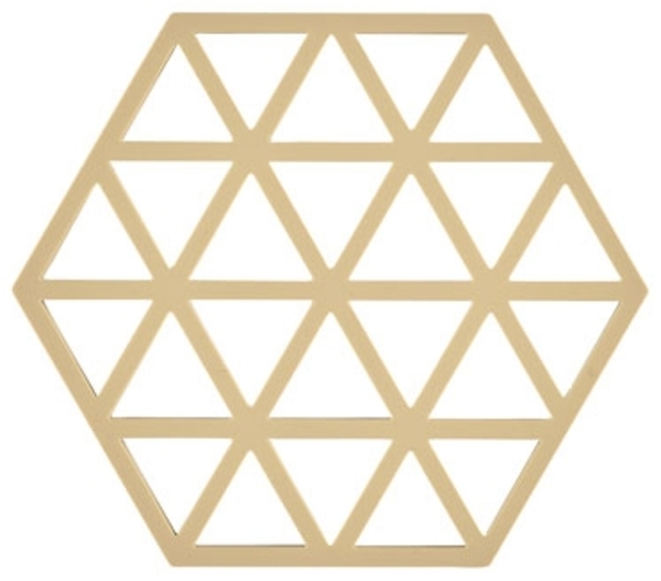 Zone Denmark Topf-Untersetzer Silikon Triangles Warm Sand