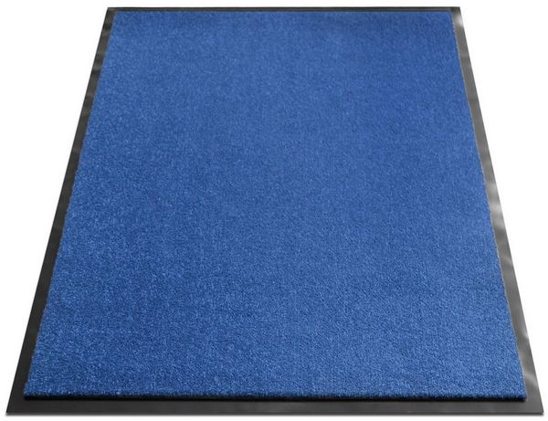 Floordirekt Fußmatte Monochrom, Rutschfeste Schmutzfangmatte Indoor, 30°C Maschinenwaschbar, Rechteckig, Höhe: 7 mm, Geeignet für Trockner & Fußbodenheizungen, UV-Beständig, Antistatisch
