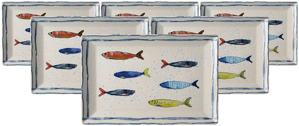 Ritzenhoff & Breker Maro Servierplatte 30 x 20 cm 6er Set