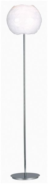 Stehleuchte ICEBERG E27, 60W ohne Leuchtmittel Durchm 35cm, Höhe 167cm Metall