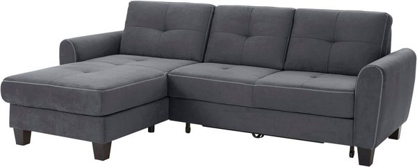 sit&more Ecksofa Varese L-Form, mit Federkern, wahlweise mit Bettfunktion und Stauraum