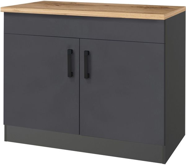 KOCHSTATION Spülenschrank KS-Toronto, Breite 100 cm