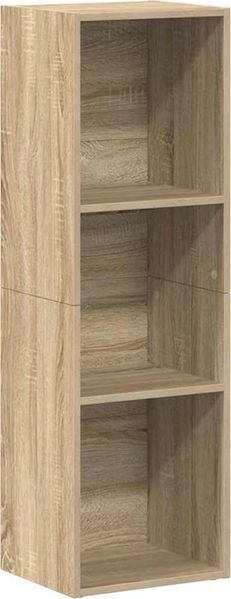 vidaXL Bücherregal/TV-Schrank Sonoma Eiche 36x30x114 cm Holzwerkstoff 800138