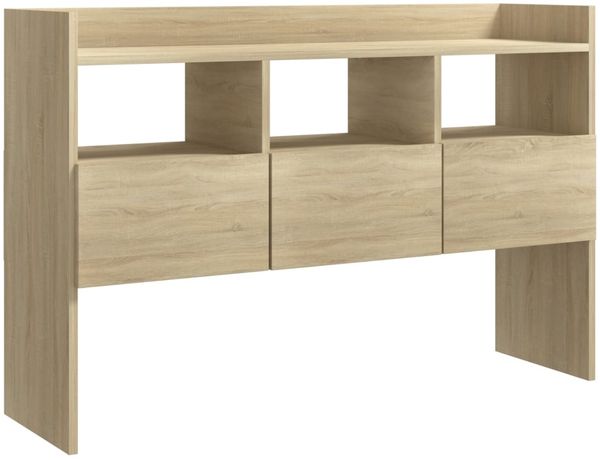 Sideboard, Kommode Sonoma-Eiche 105x30x70 cm Holzwerkstoff j2898p