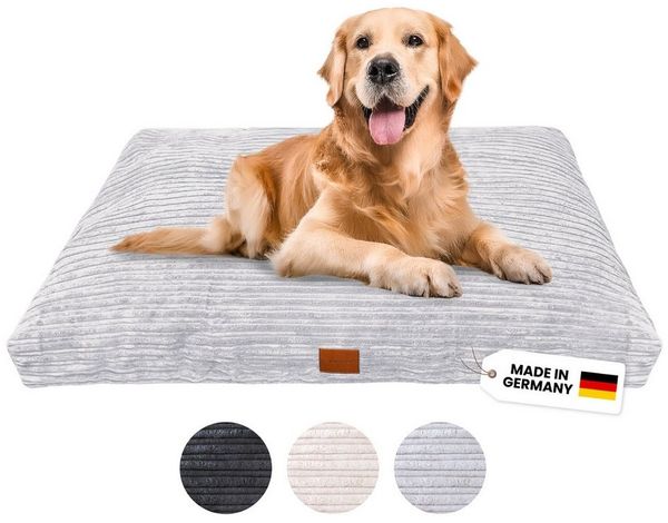 Wahre Tierliebe Tierbett Cozy, kuschliges Hundebett, orthopädisch, waschbar, pflegeleicht, verschiedene Größen & Farben, extra weiches Material, wasserabweisend