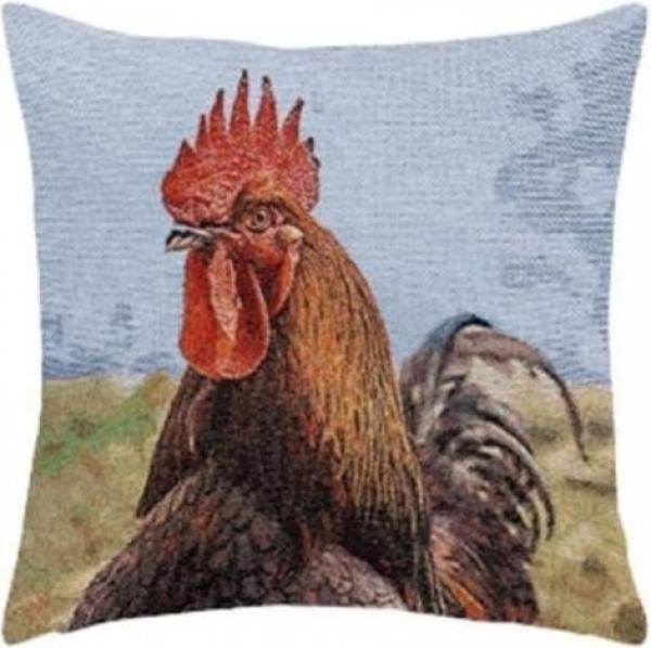 pad Kissenhülle Cock Hahn Blau (45x45cm) 11260-K40-4545