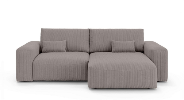 OTTO home Ecksofa MATTS Schlafsofa mit Bettkasten, Maße B/T/H: 265/159/89 cm, L-Form mit Recamiere rechts oder links, hoher Sitzkomfort Bild 2