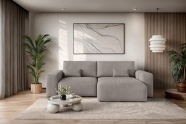 OTTO home Ecksofa MATTS Schlafsofa mit Bettkasten, Maße B/T/H: 265/159/89 cm, L-Form mit Recamiere rechts oder links, hoher Sitzkomfort Bild 6