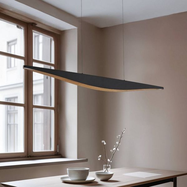 Lucande Hängeleuchte Clavit, mit Touchdimmer, 1 x 33 W LED, Farbwechsel warmweiß / tageslicht