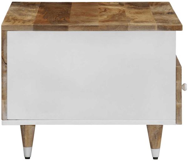 vidaXL Couchtisch 80x54x40 cm Massivholz Mango 4018677 Bild 4