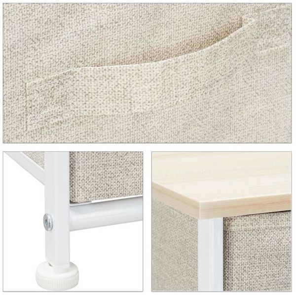 Relaxdays Regalsystem verschiedene Varianten beige Bild 8