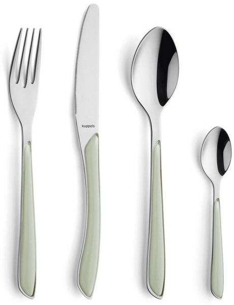 Kuppels PRISMA Besteckset 24-teilig salbeigrün mattiert