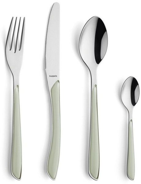Kuppels PRISMA Besteckset 24-teilig salbeigrün mattiert