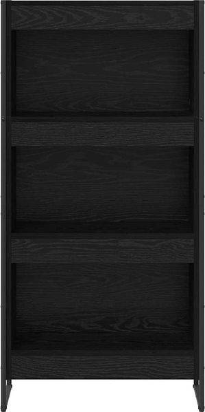 vidaXL Bücherregal Schwarz Eichen-Optik 60 x 30 x 121 cm Holzwerkstoff 886390 Bild 5