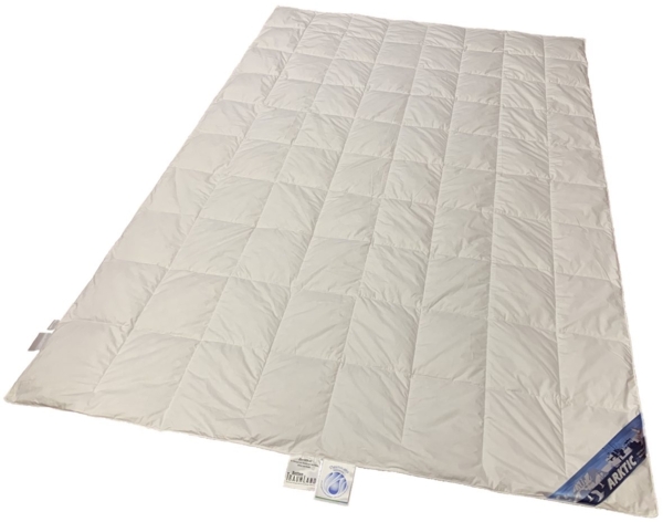 Arktic Sommerbettdecke Sommer Daunendecke Steppdecke, Füllung: Daune, nicht spezifiziert, Bezug: 100% Baumwolle