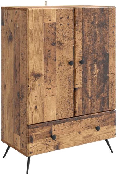 vidaXL Sideboard Altholz 66 x 34,5 x 95 cm Holzwerkstoff 895593