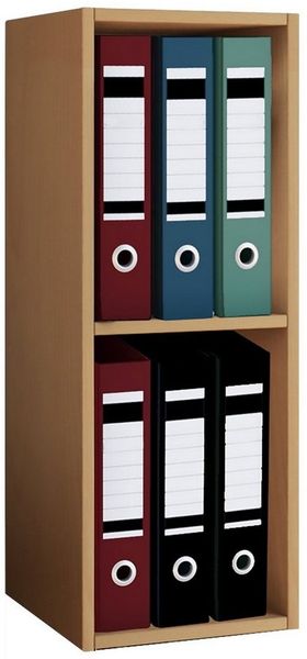 VCM Büroregal & Bücherregal Offas 916746 Buche H. 72 x B. 34 x T. 30 cm