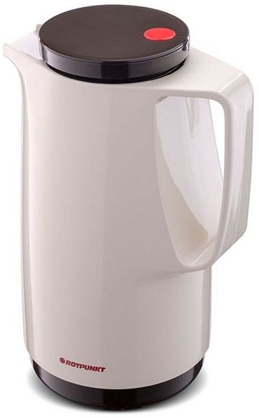 ROTPUNKT Isolierkanne Kunststoff, 1 Liter, latte macchiato