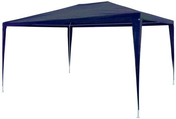 vidaXL Partyzelt, PE blau, 3 x 4 m