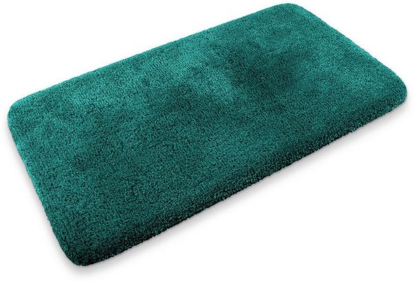 OTTO home Badematte Kaarin, Höhe 30 mm, rutschhemmend beschichtet, schnell trocknend, Polyester, rechteckig, Badteppich, getuftet, flauschig, hochflor, große Farbauswahl