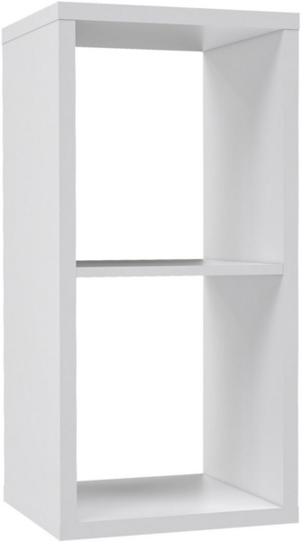 FORTE Mauro Regal, Holzwerkstoff, Weiß, 39,5 x 72,8 x 32,9 cm