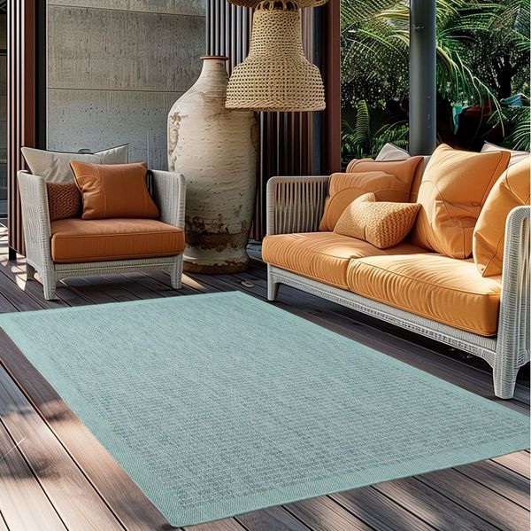 Ayyildiz Teppiche Outdoorteppich GIZA 1410, rechteckig, Höhe: 3 mm, Läufer, In- und Outdoor, Wetterfest, Wasserabweisend, robust