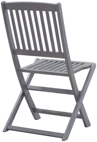 vidaXL Klappbare Gartenstühle 2 Stk. Massivholz Akazie 46335 Bild 7