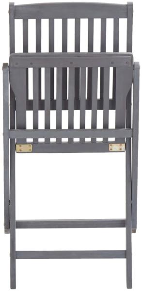 vidaXL Klappbare Gartenstühle 2 Stk. Massivholz Akazie 46335 Bild 3
