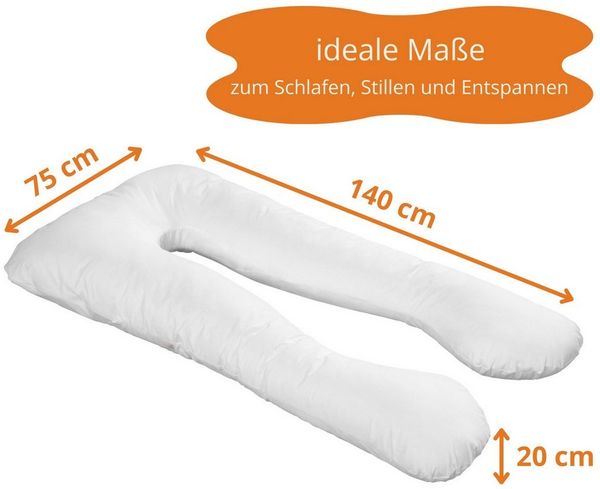 sleepling Stillkissen Bodypillow, auch als Seitenschläfer- oder Lagerungskissen nutzbar