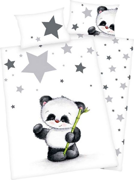 Herding Panda Bettwäsche 40/ 60 + 100 /135