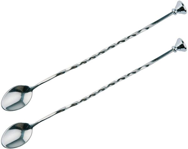 Buddy's Servierlöffel, Barlöffel, Edelstahl, Länge 27 cm, 2-teilig