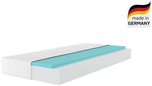 Gelschaummatratze Kniven, Matratze 90x200 cm, 140x200 cm & weitere Größen, OTTO home, 17 cm hoch, Matratze H2-H4, ergonomisch, allergiker geeignet (Hausstauballergiker)