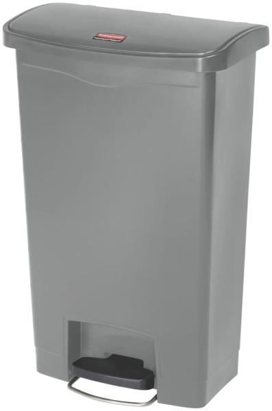 Rubbermaid Step-on Mülleimer Slim Jim 50 L Grau 445377