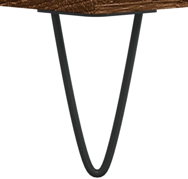 vidaXL Schuhregal Braun Eichen-Optik 102x36x60 cm Holzwerkstoff 831395 Bild 8