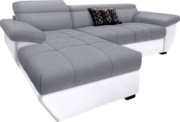 COTTA Ecksofa Speedway L-Form, mit Kopfteilverstellung, wahlweise mit Bettfunktion & Bettkasten