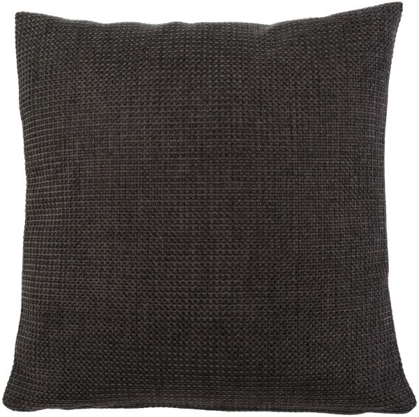 Kissenhülle DALLAS, Anthrazit, 50x50 cm