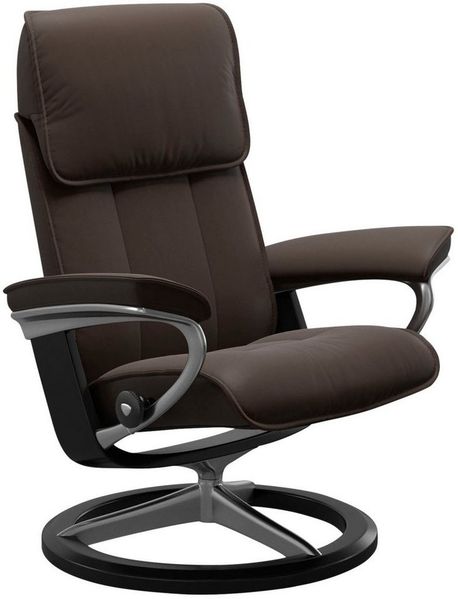 Stressless® Relaxsessel Admiral, mit Signature Base, Größe M & L, Gestell Schwarz